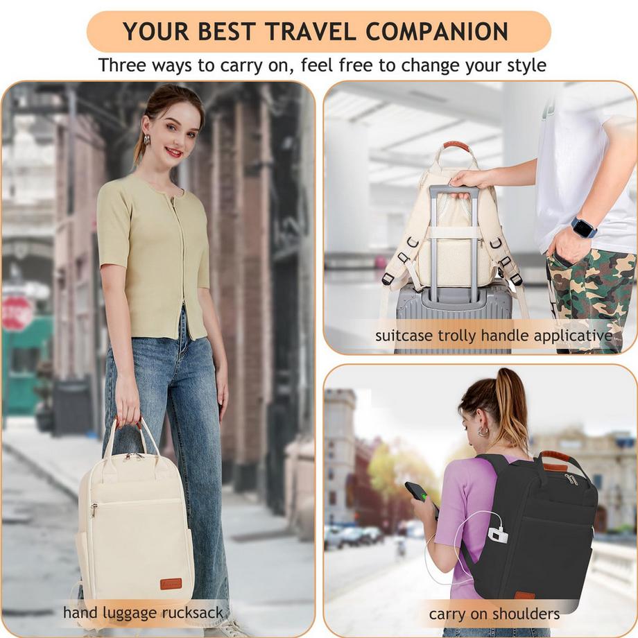 Only-bags.store Grand Sac à Dos de Voyage Bagage à Main  