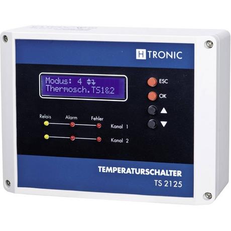 H-Tronic TS 2125 Termostato multifunzione -55 - 125 °C  