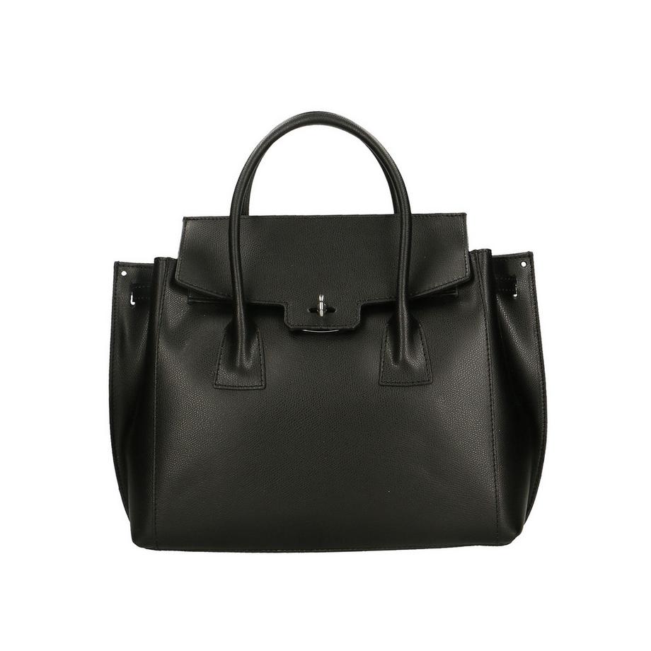 Gave Lux Sac à main en cuir avec fermoir pivotant  