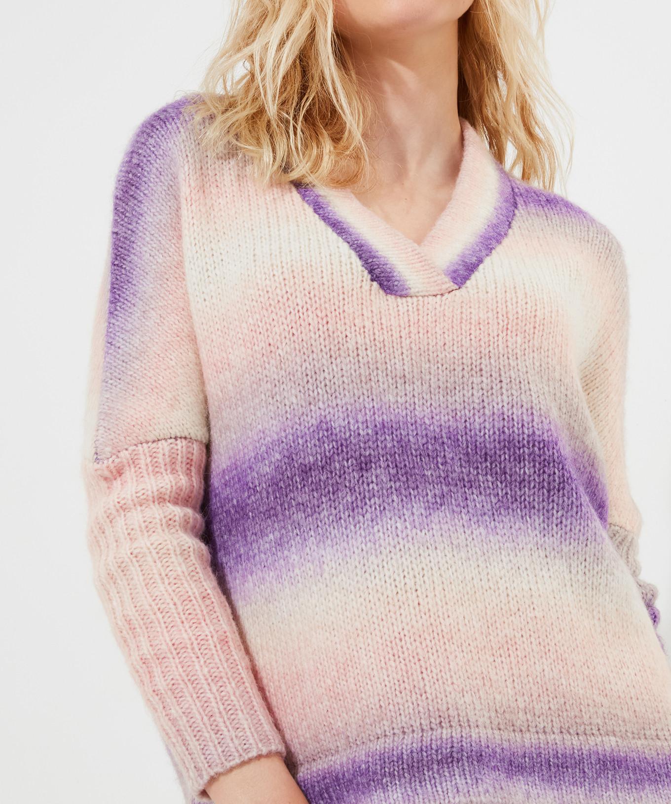 Joe Browns  Sloe Joes Ombre Pullover mit V-Ausschnitt 