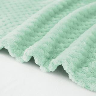 Alopini Coperta in pile super morbida e calda con motivo a nido d'ape  