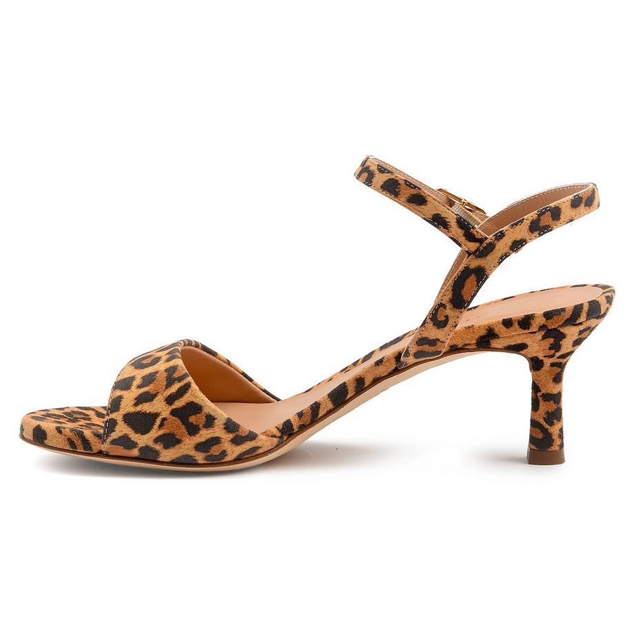 Unisa Nahia Sandales à Talon Imprimé Léopard  