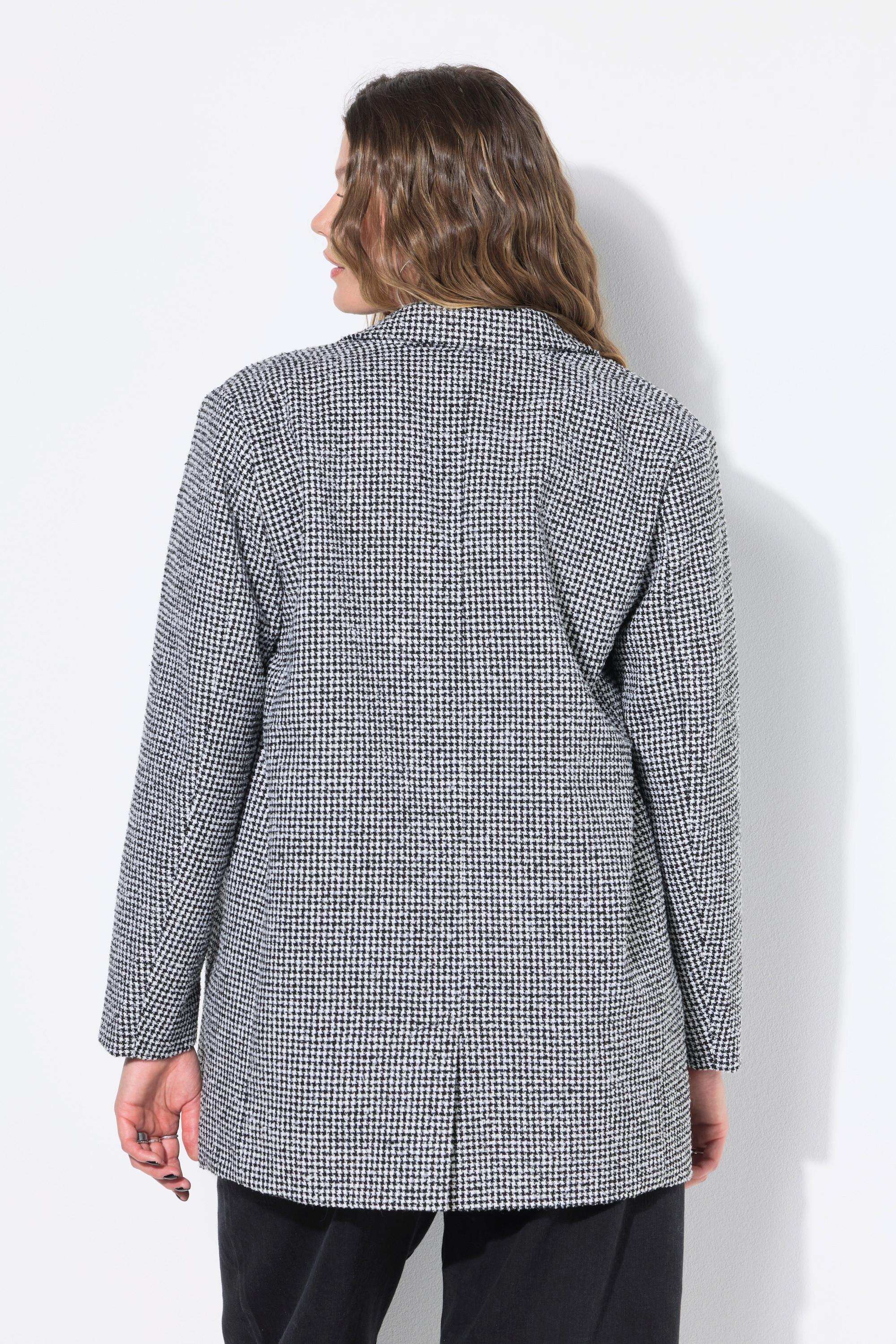 Studio Untold Blazer Oversize Motif Pied-de-Coq  
