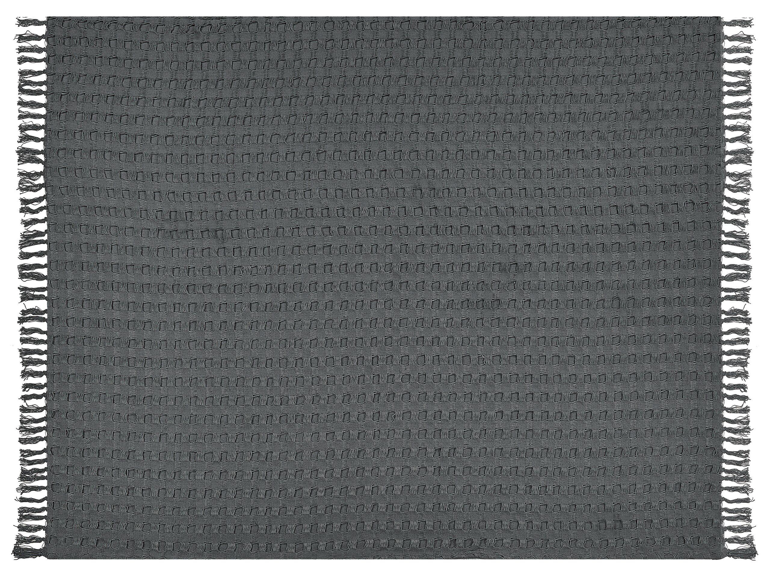 Beliani Copriletto in cotone Bere  