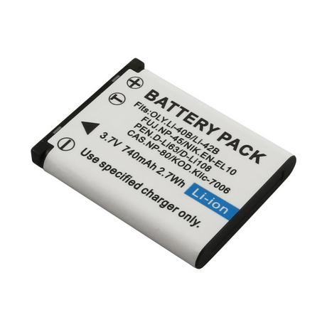 Avizar  Batterie Olympus LI-40B / LI-42B Li-ion 