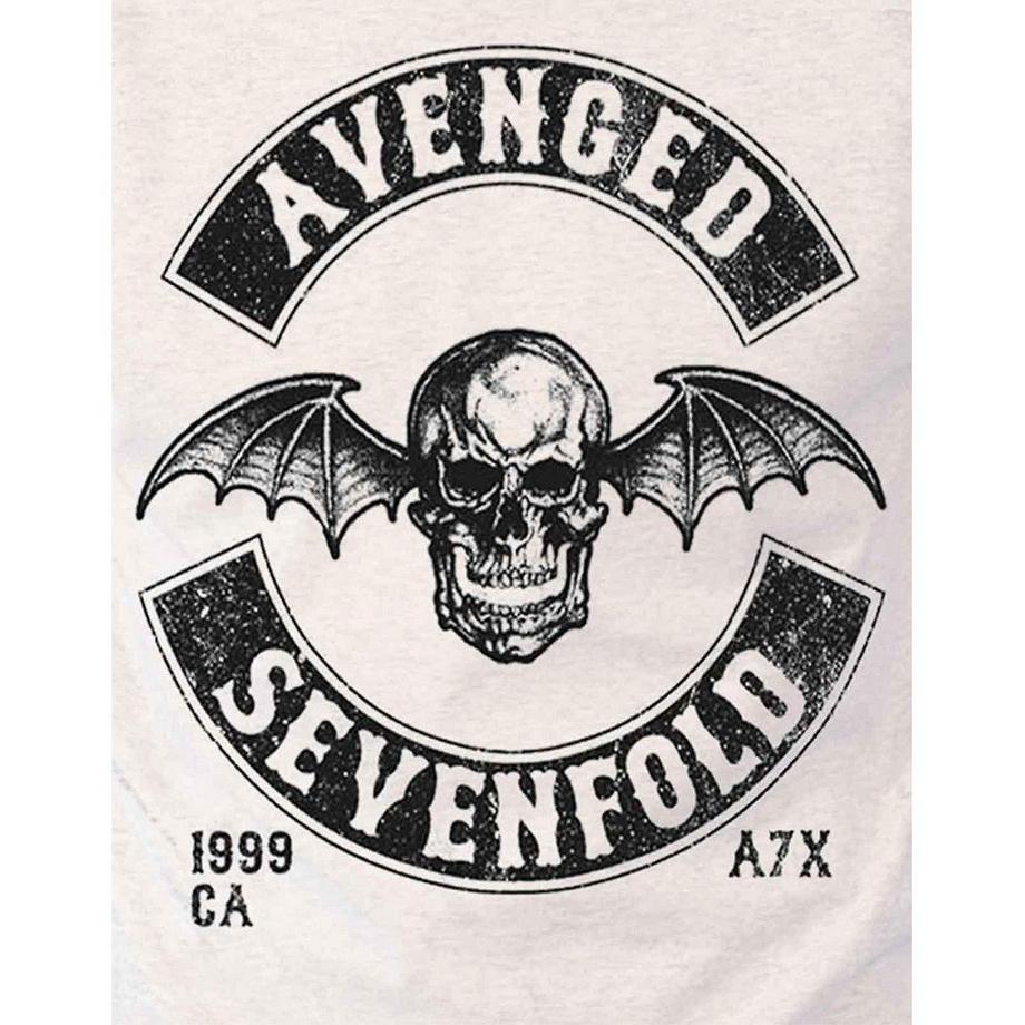 Avenged Sevenfold Skull Bat Logo T-Shirt  