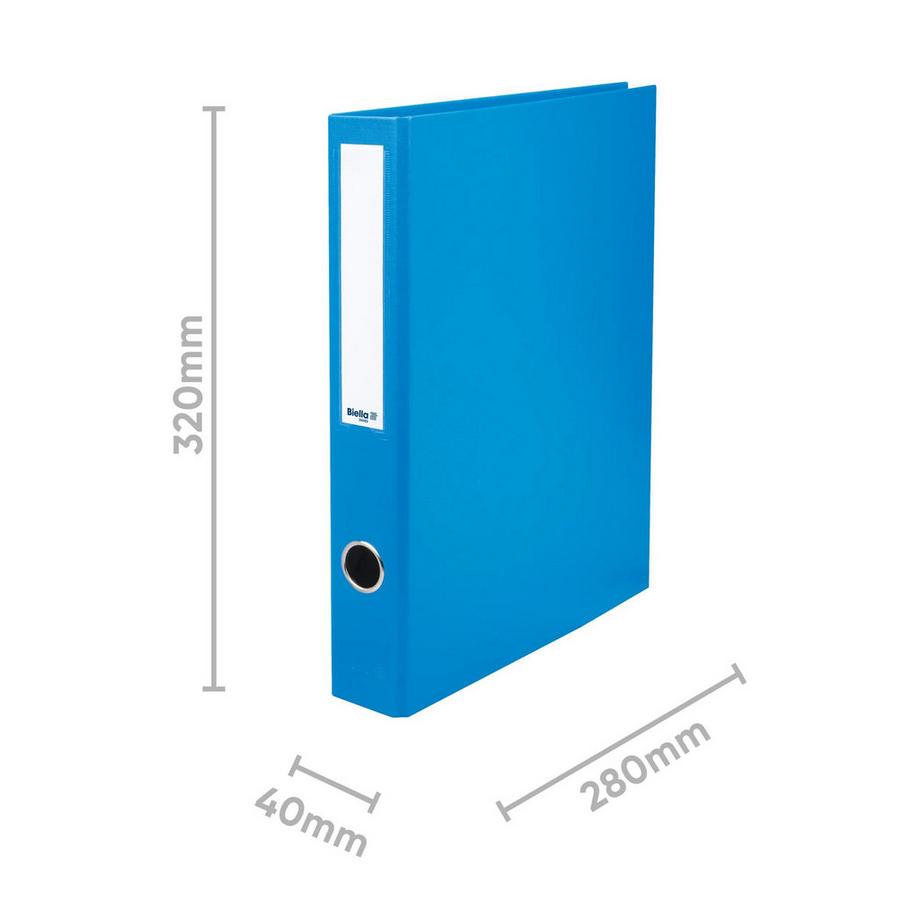 Biella BIELLA Zeigebuch Dinor-Quatro 4cm 126444.05 blau, 4-Ring A4  