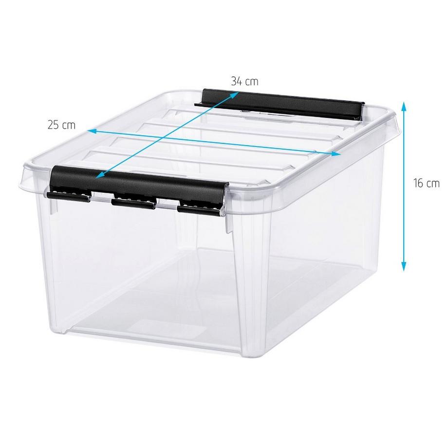 Orthex SmartStore Box KLAR - 34x25x16cm (8L) Haut  