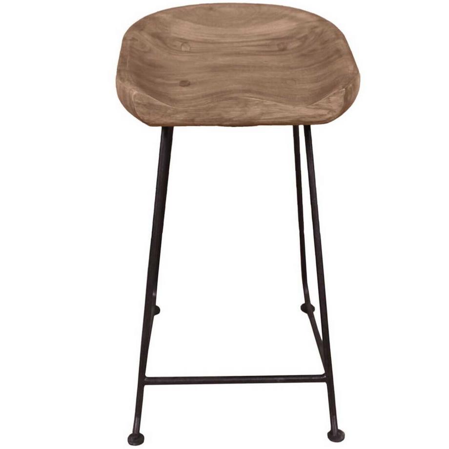 Sgabello da bar Bali vintage 38x37