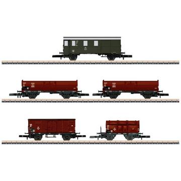Z 5er-Set Güterwagen der DB