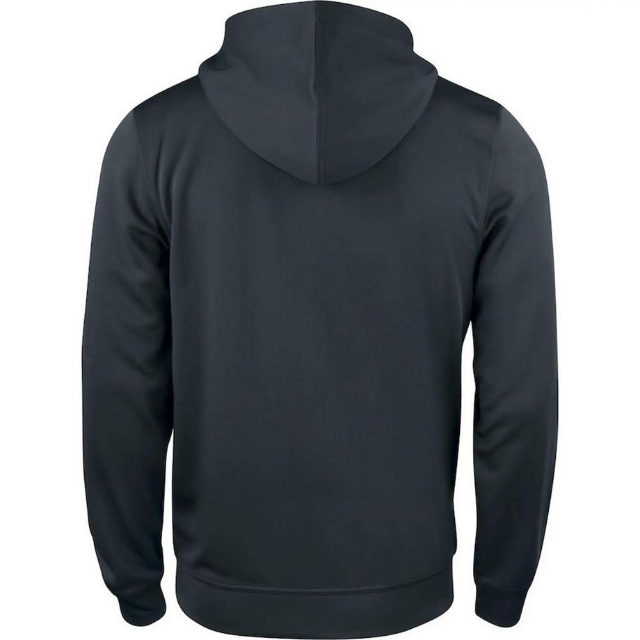Clique Basic Active Felpa Con Cappuccio E Zip Intera  
