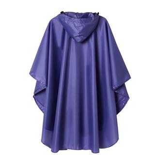 Alopini Kapuzen Regencape mit Reissverschluss Wiederverwendbarer Regenmantel  