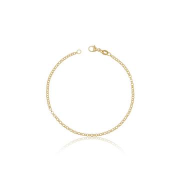 Bracelet Erbs Gelbgold 750, 19cm, 2.4mm