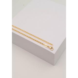 MUAU Schmuck  Bracelet Erbs Gelbgold 750, 19cm, 2.4mm 