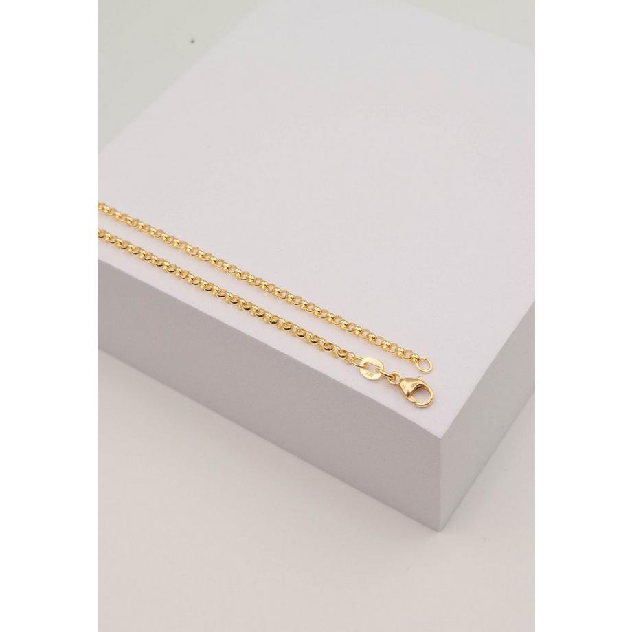 MUAU Schmuck  Bracelet Erbs Gelbgold 750, 19cm, 2.4mm 