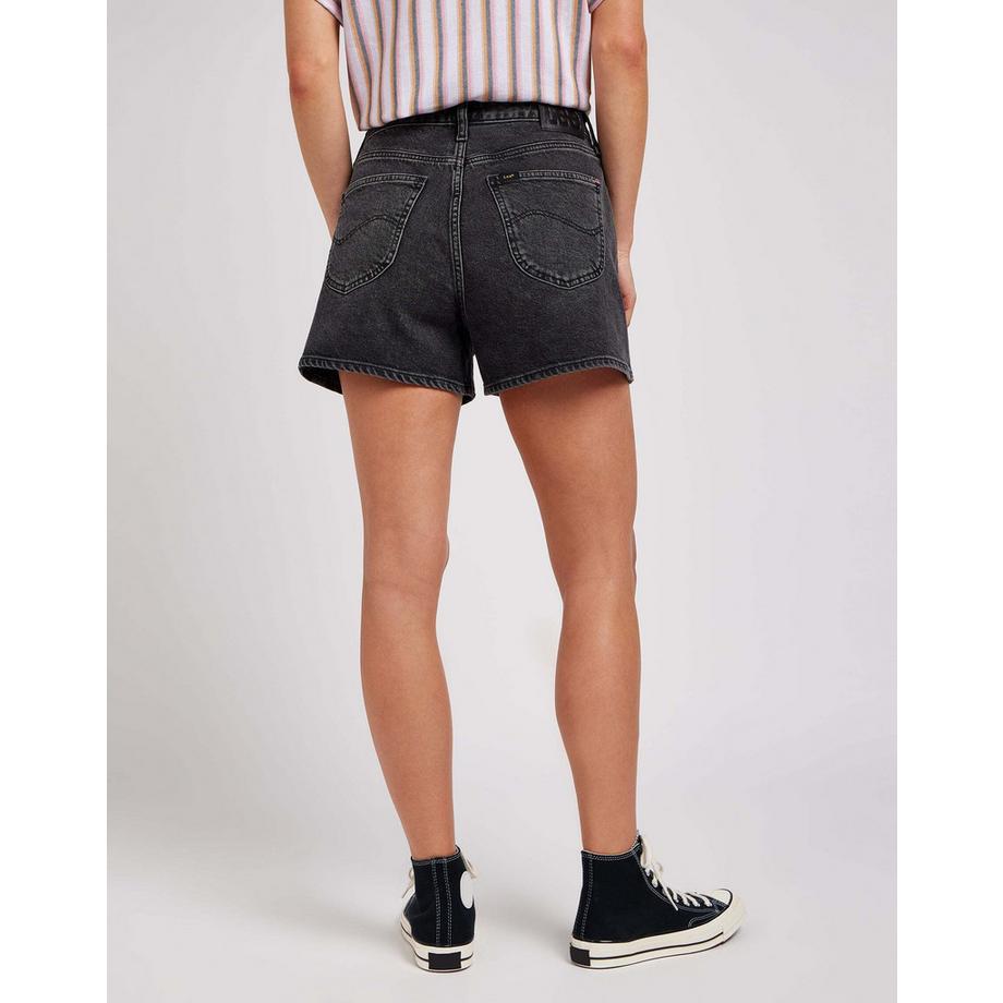 Lee Carol High Rise Regular Fit Denim Shorts  
