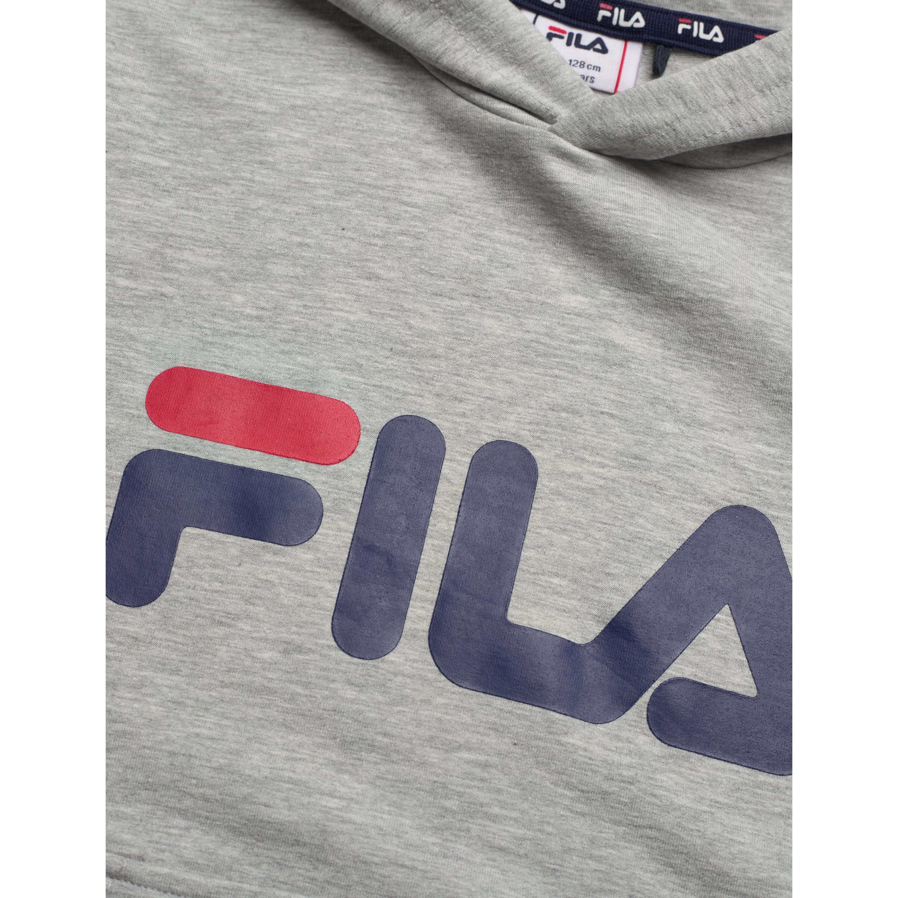 FILA  felpa felpa con cappuccio per bambini bajone classic logo 