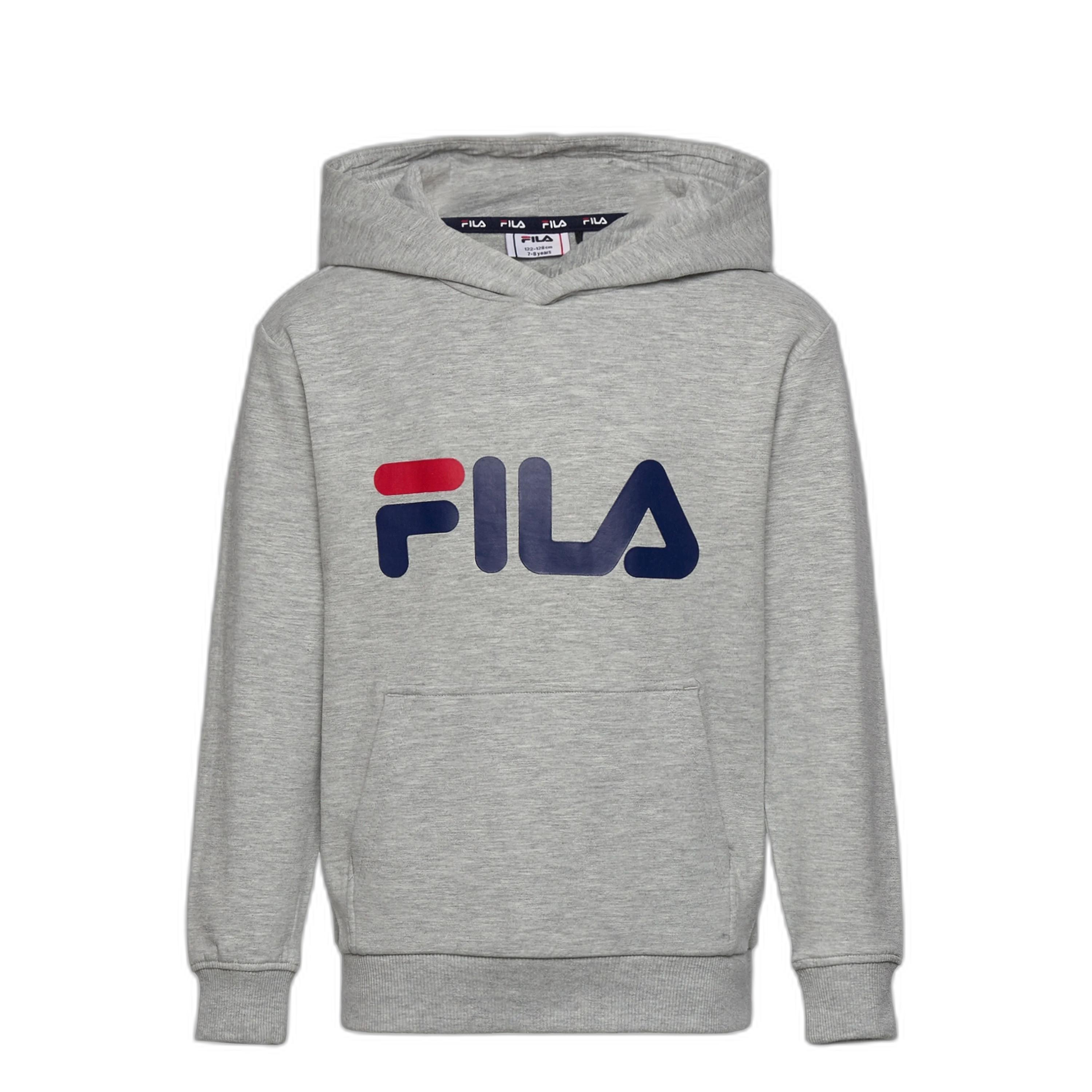 FILA  felpa felpa con cappuccio per bambini bajone classic logo 