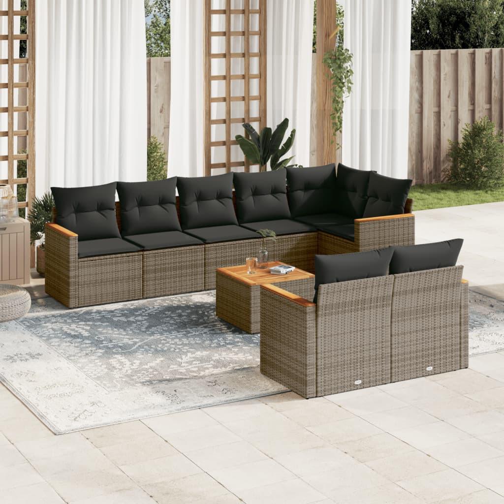 VidaXL Garten sofagarnitur poly-rattan  