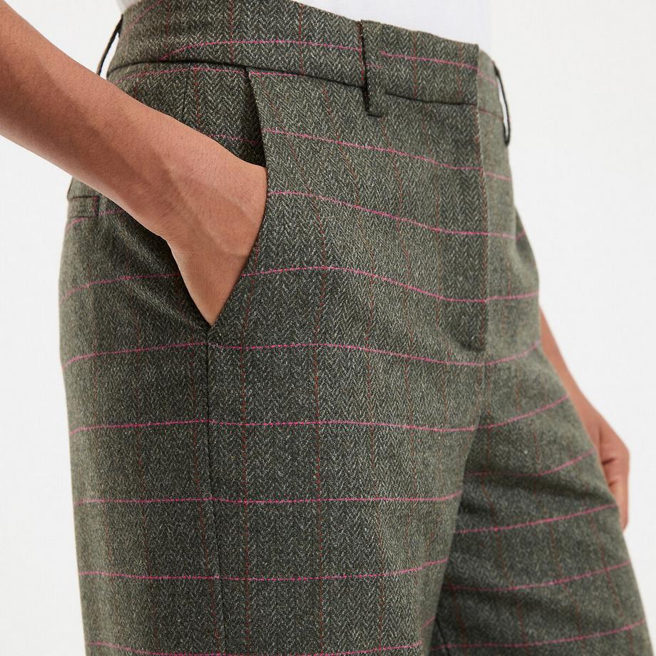 La Redoute Collections Pantalon Large à Carreaux  