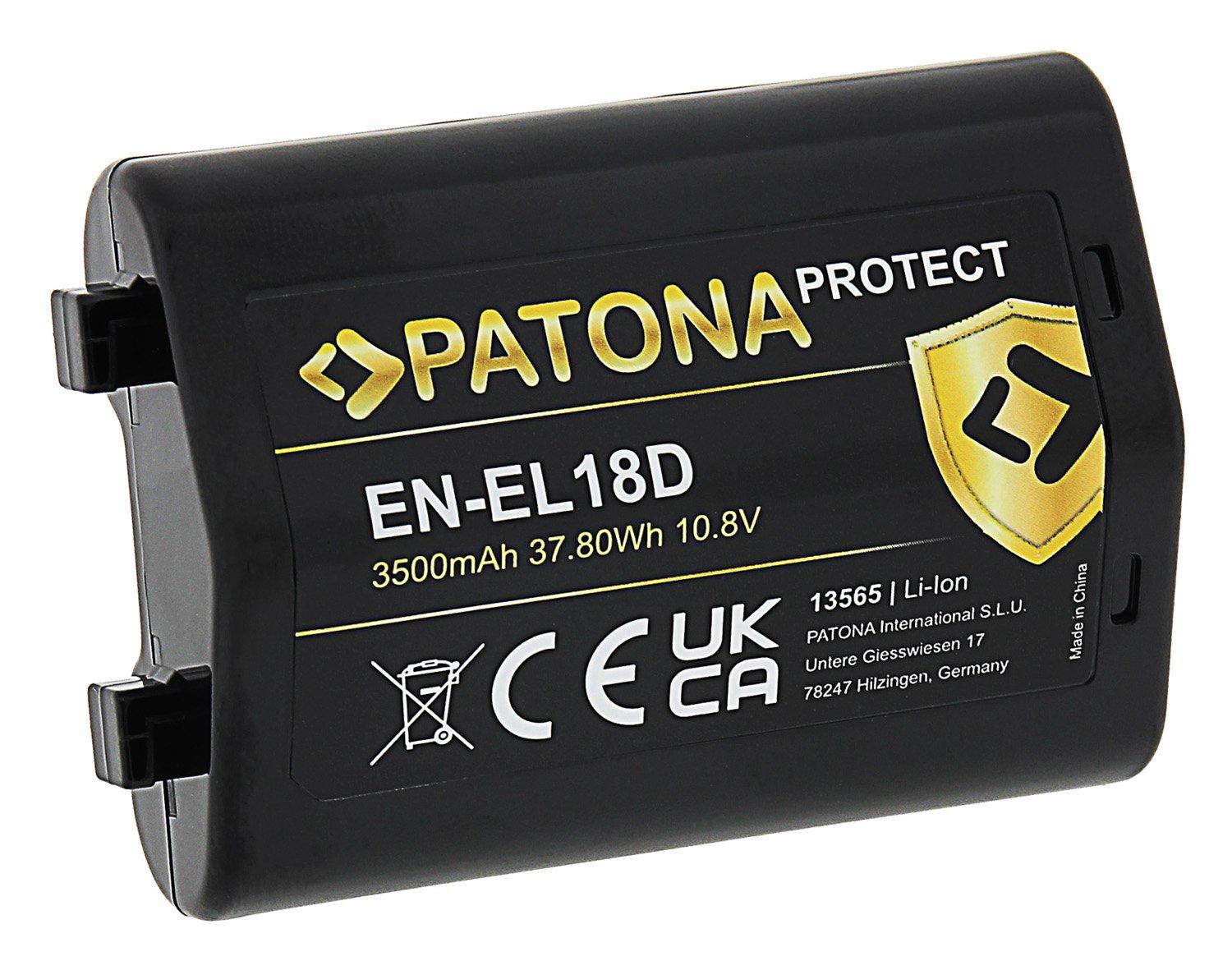 Patona  PATONA 13565 Kamera-/Camcorder-Akku Lithium-Ion (Li-Ion) 3500 mAh 