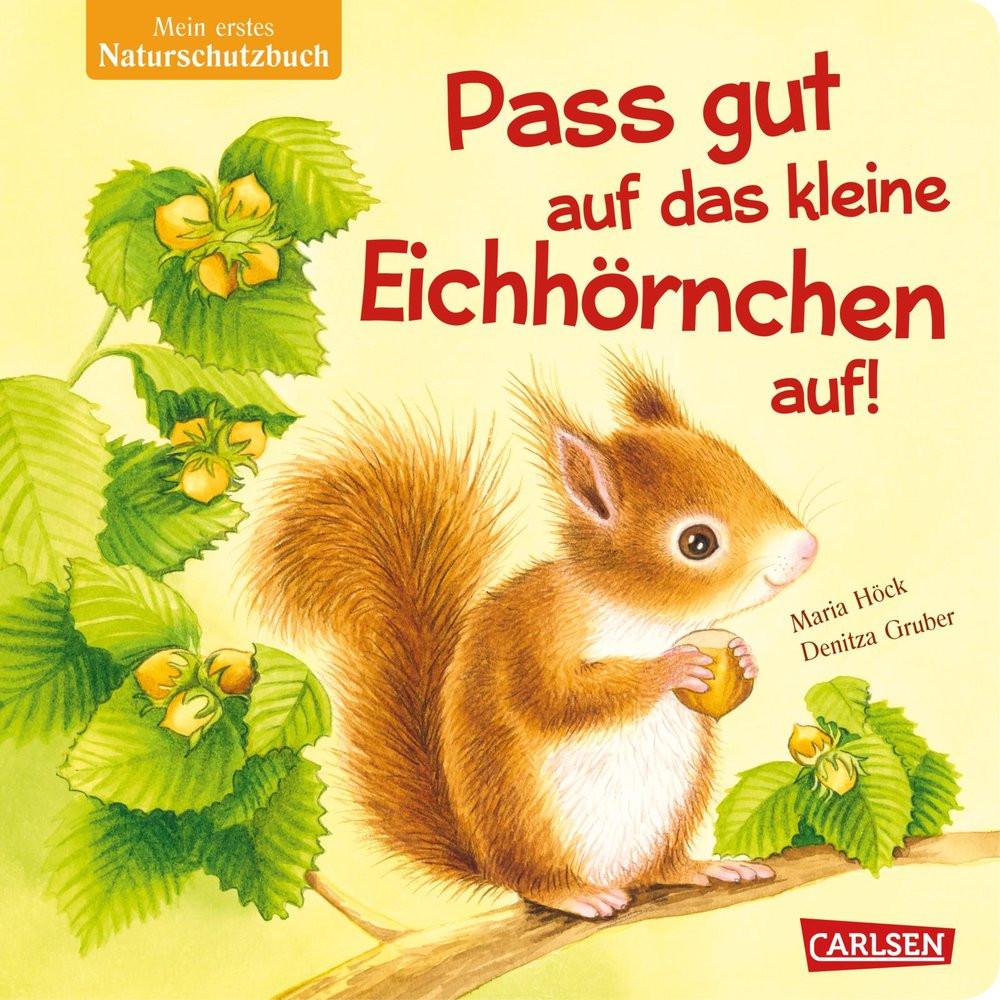 Pass gut auf das kleine Eichhörnchen auf Höck, Maria; Gruber, Denitza (Illustrationen) Couverture rigide 