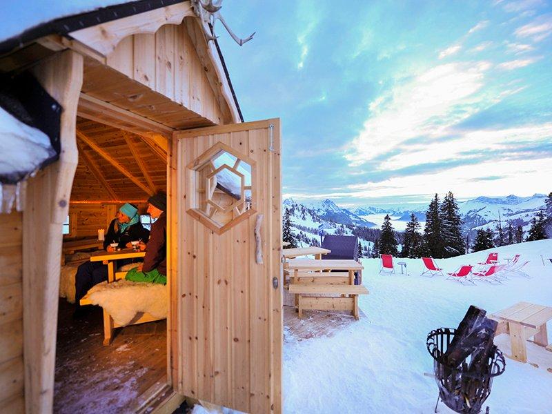 Smartbox  Séjour romantique dans la neige avec bien-être et fondue - Coffret Cadeau 