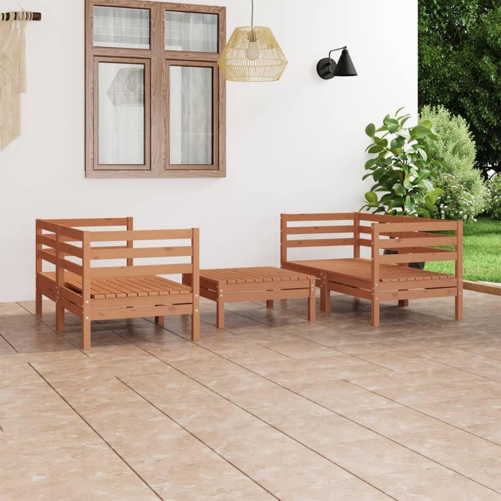 VidaXL Garten-lounge-set kiefernholz  