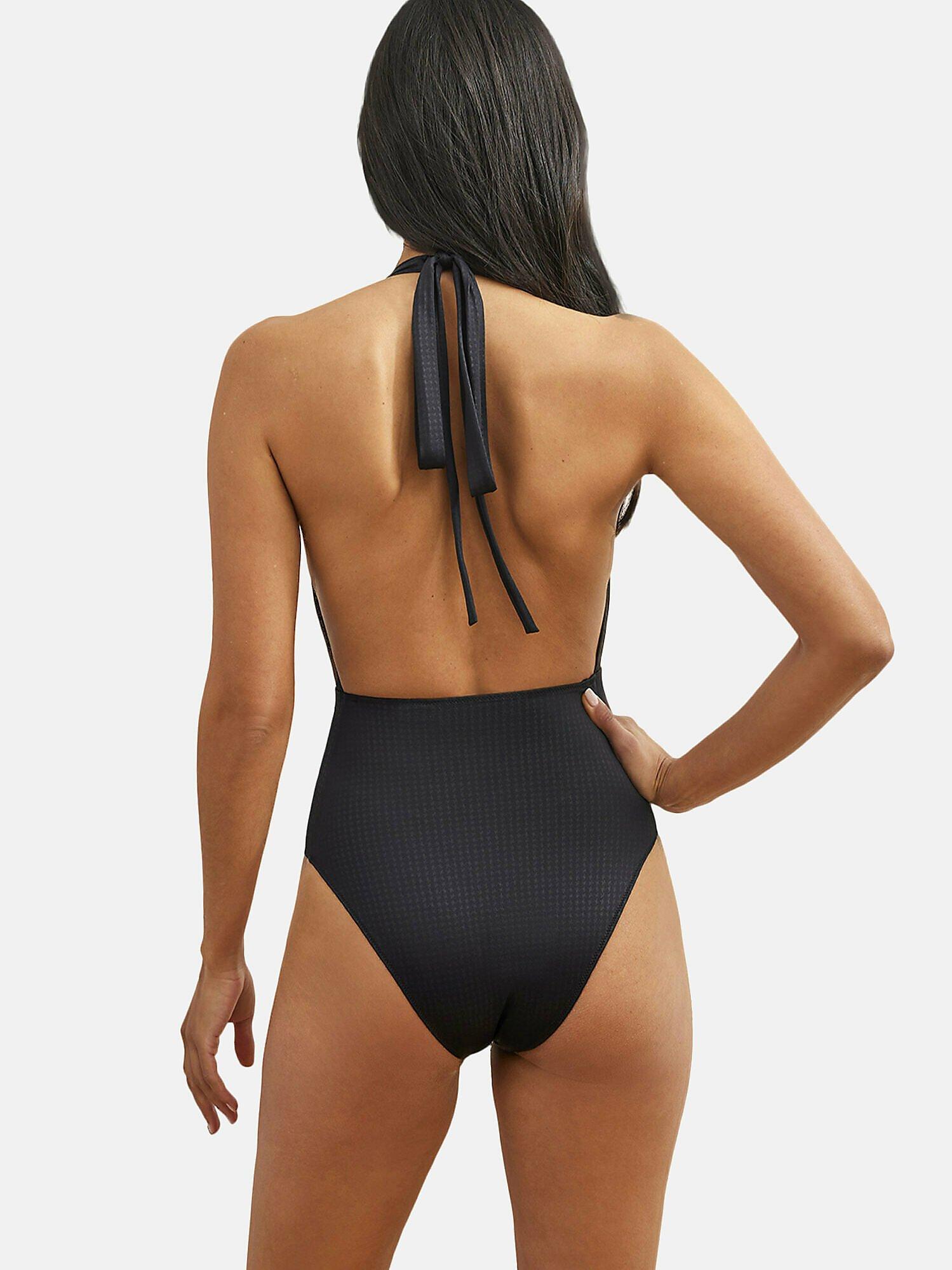 Selmark  Maillot de bain une pièce triangle préformé multipositions Manhattan 