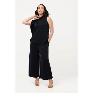 Ulla Popken  Pantalon Marlene, jambe droite et large, taille élastique 