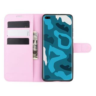 Cover-Discount  Huawei P40 Pro - Etui en cuir coque blanc 