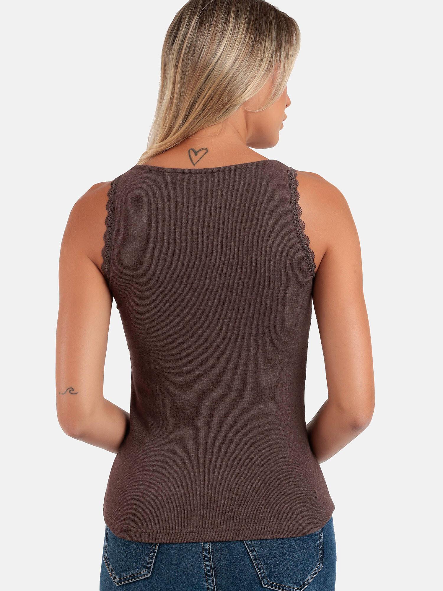 Admas Débardeur Romantic Rib  