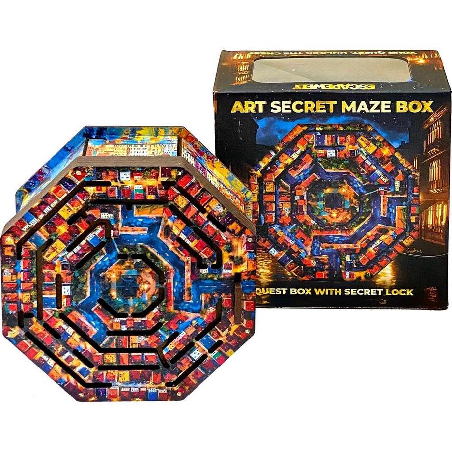 Escape Welt  Rätselspiel Art Secret Box 