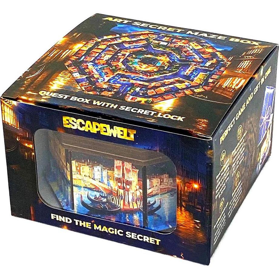 Escape Welt  Rätselspiel Art Secret Box 