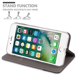 Cadorabo  Housse compatible avec Apple iPhone 7 PLUS / 7S PLUS / 8 PLUS - Coque de protection avec fermeture magnétique, fonction de support et compartiment pour carte 