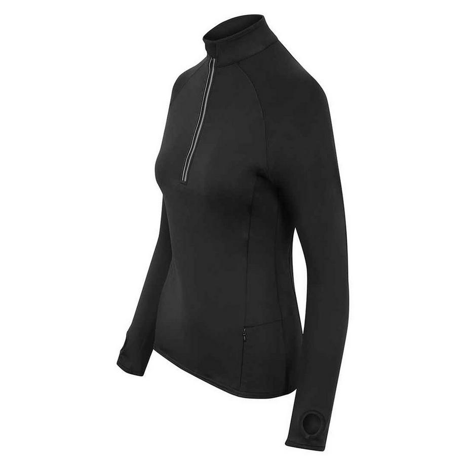AWDis Base Layer Oberteil Halb Reißverschluss Langärmelig  