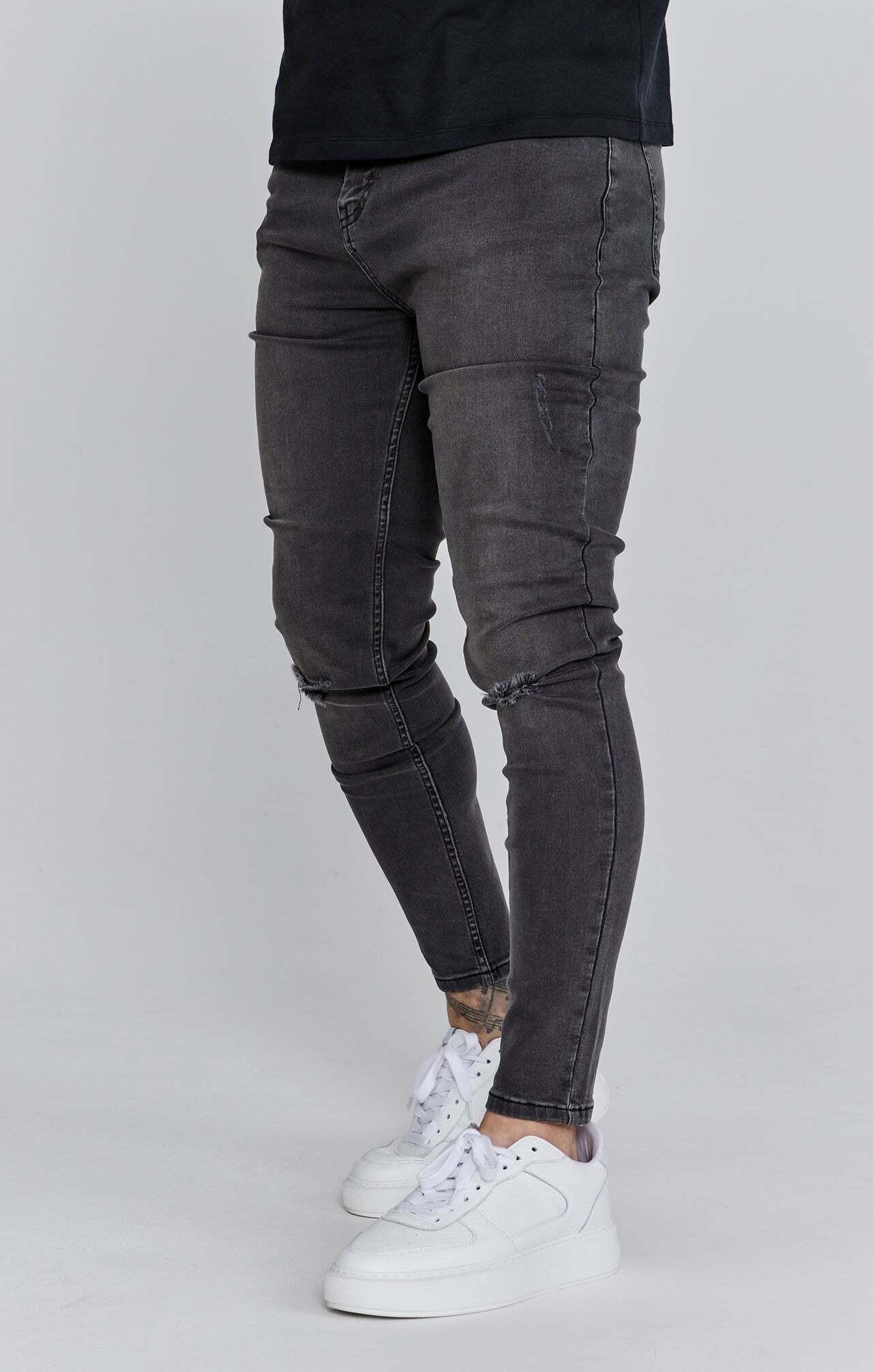 Sik Silk  Jeans Distressed Skinny Jeans 