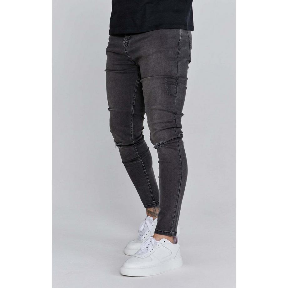 Sik Silk Jean Skinny Distressed  