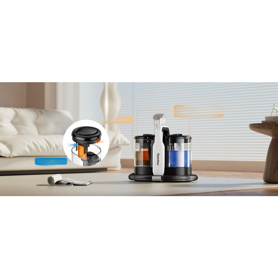 Blue Chilli Tragbarer Teppichreiniger Fleckenentferner für Teppich und Polster  