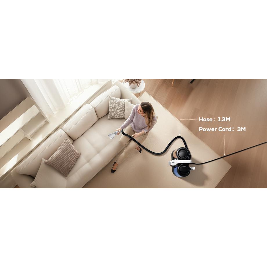 Blue Chilli Tragbarer Teppichreiniger Fleckenentferner für Teppich und Polster  