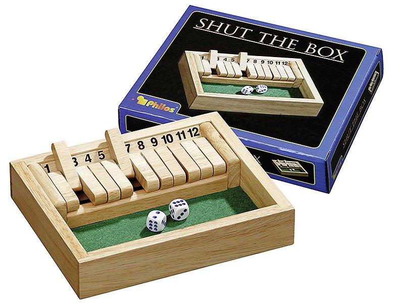 Philos  Spiele Shut The Box, 12er, klein 