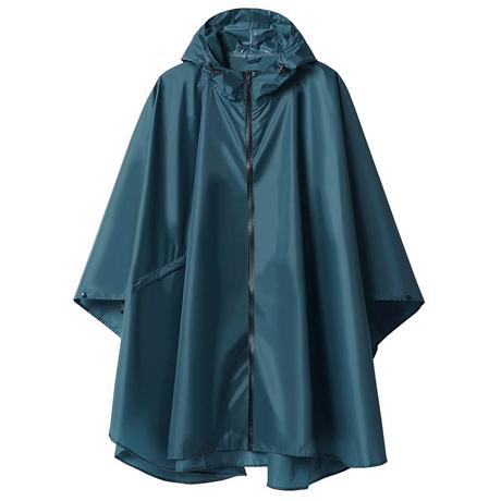 Alopini Poncho antipioggia con cappuccio e cerniera riutilizzabile  