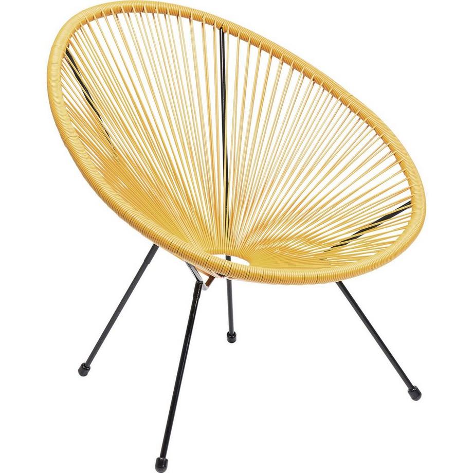 KARE Design Fauteuil Acapulco Jaune  