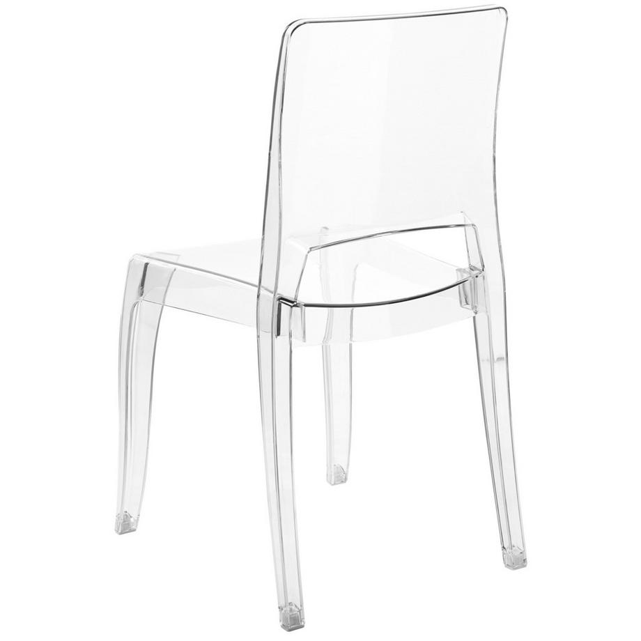 Beliani Set di 2 sedie da pranzo en Policarbonato  WESTBRIDGE  