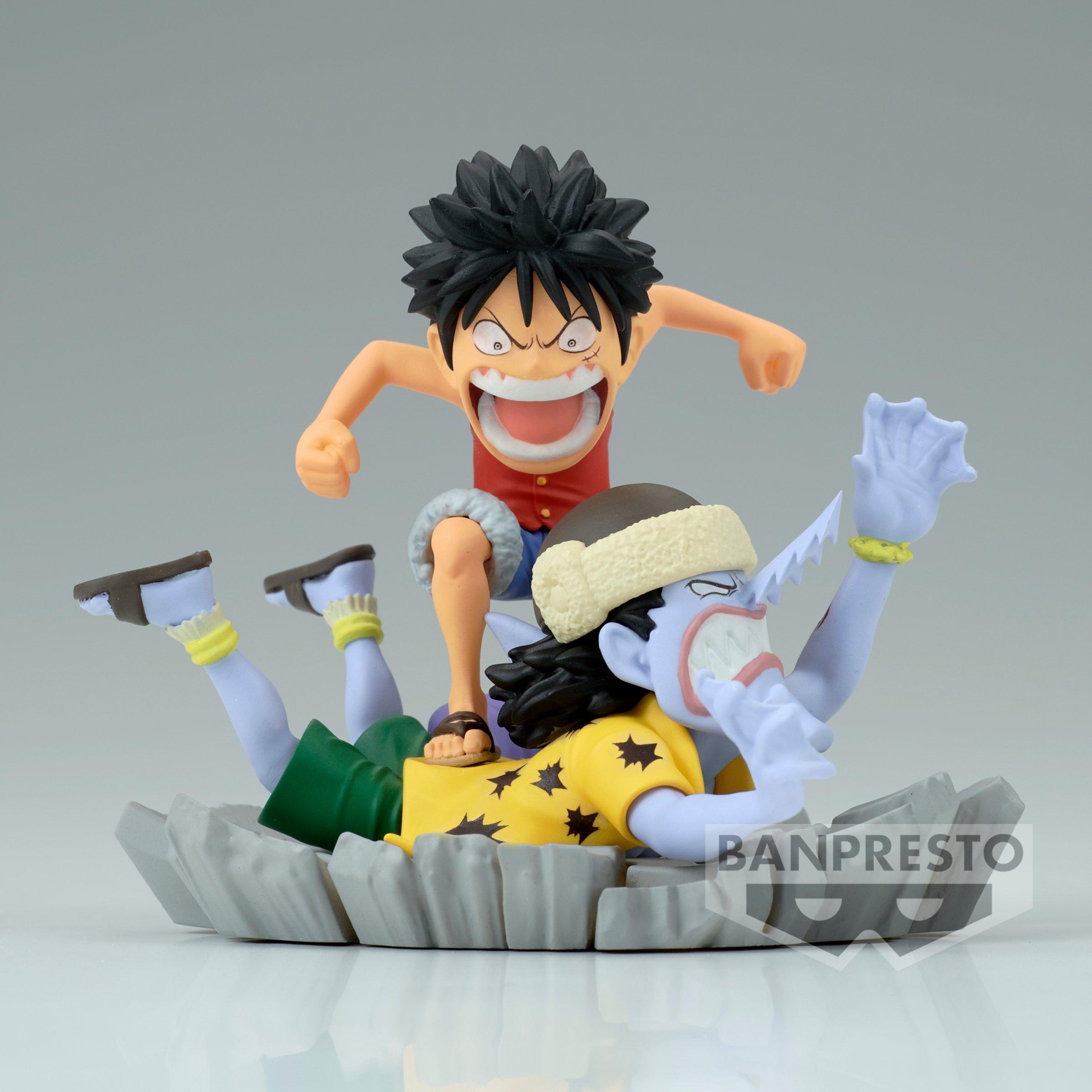 Banpresto  One Piece WCF Log Stories: Monkey D.Luffy VS Arlong 7cm 