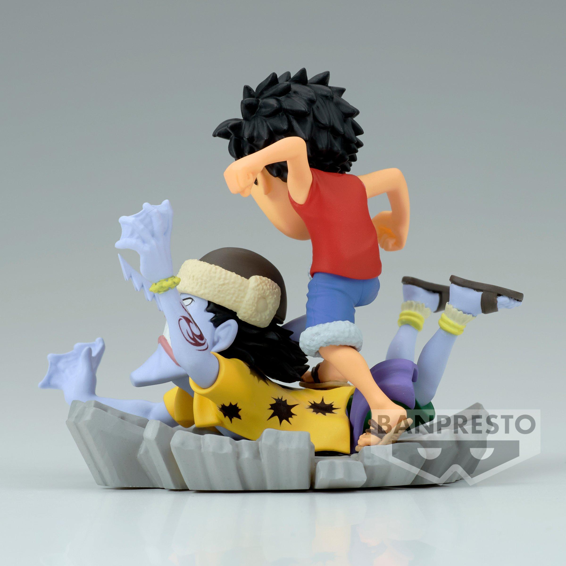 Banpresto  Statische Figur - WCF - One Piece - Luffy vs Arlong 