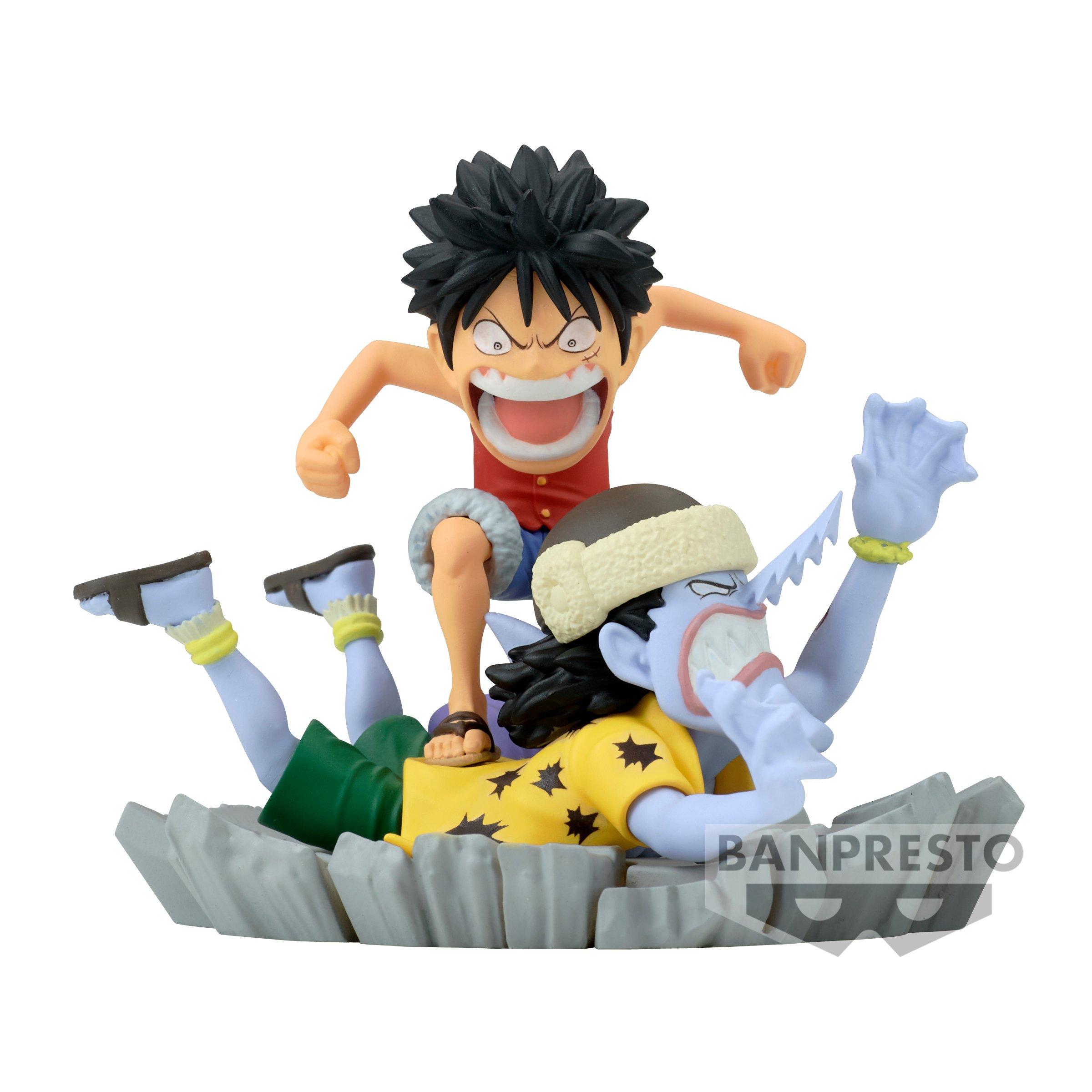 Banpresto  One Piece WCF Log Stories: Monkey D.Luffy VS Arlong 7cm 