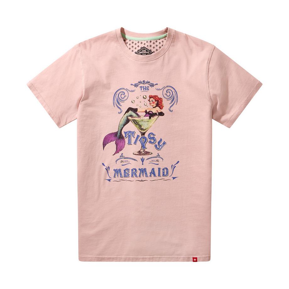 Joe Browns T-Shirt Meerjungfrauenmotiv Cocktailglas  