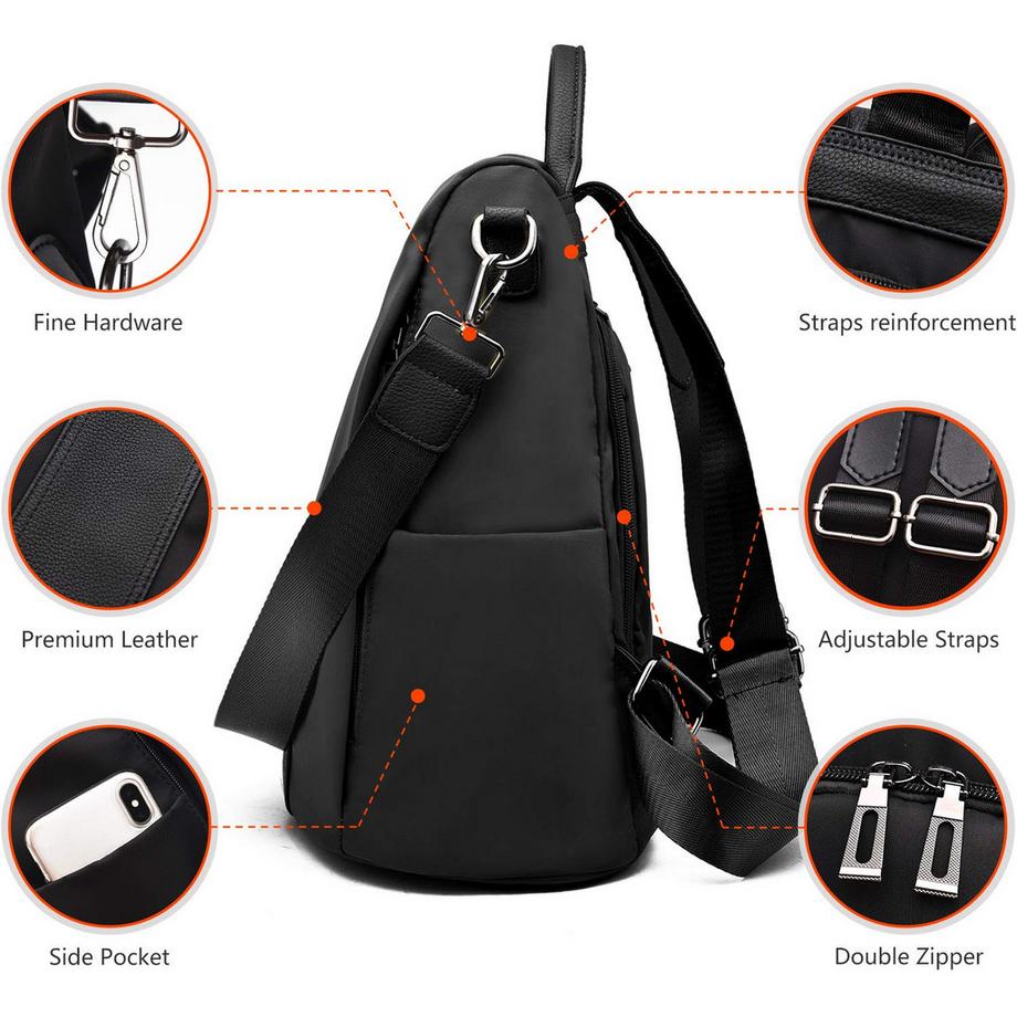 Only-bags.store  Sac à dos Sacs d'école en nylon imperméables 