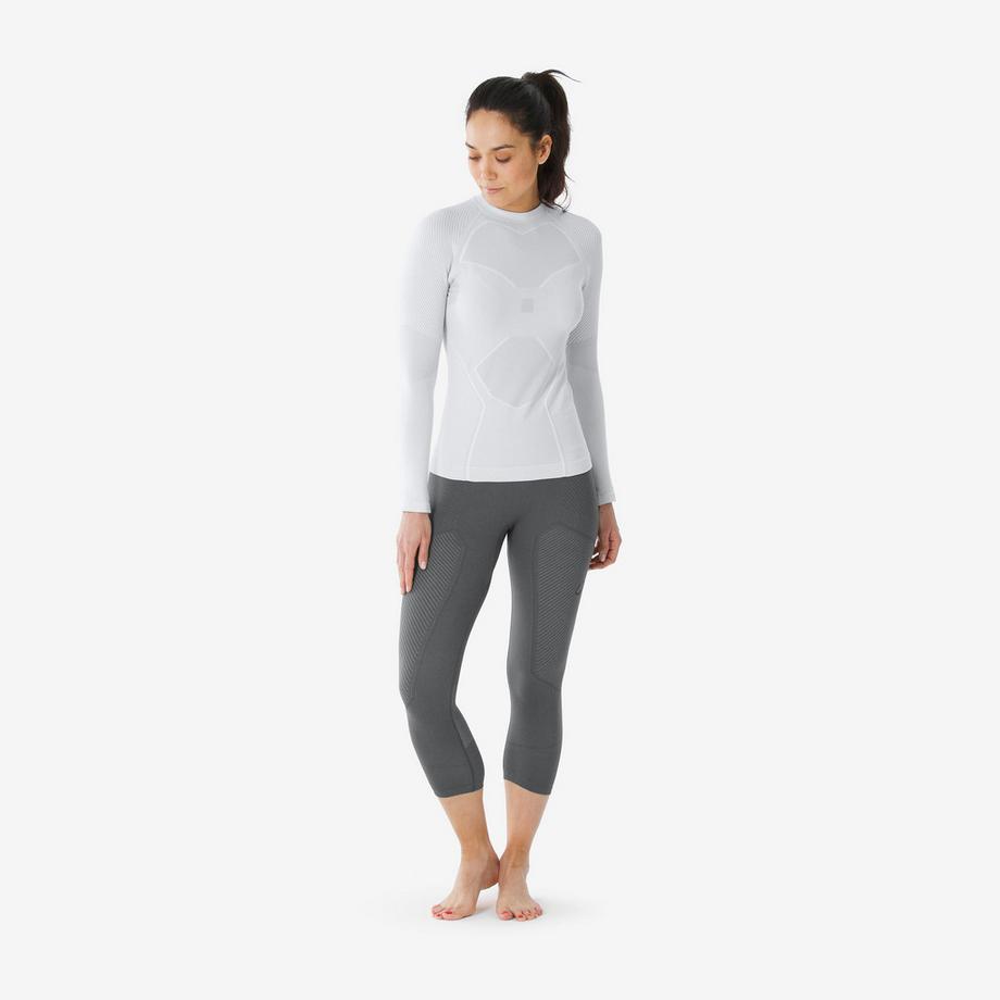WEDZE  Sous-vêtement thermique et respirant femme, BL TOP 900 tech blanc 